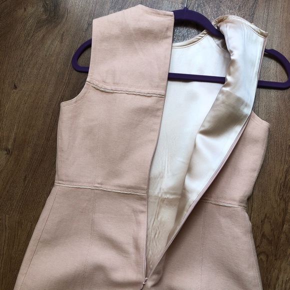 LIDA BADAY Vintage Linen Dress with Silk Lining - Picture 7 of 7